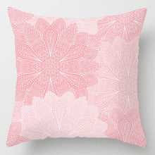 Load image into Gallery viewer, New Pink Roses Feathers Geometric Cushion Cover Modern Fashion Nordic Simple Pillowcase Decorative Sofa Seat Throw Pillows Cover
