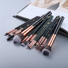 Load image into Gallery viewer, FLD5/15Pcs Makeup Brushes Tool Set Cosmetic Powder Eye Shadow Foundation Blush Blending Beauty Make Up Brush Maquiagem
