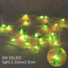 Load image into Gallery viewer, 2M 20LED Santa Claus Snowflake Tree LED Light String Christmas Decoration For Home 2020 Christmas Ornament Xmas Gift New Year
