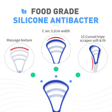 Load image into Gallery viewer, 2020 New Y-Kelin Tongue Scraper  Brush Cleaner Oral Cleaning Toothbrush  Brush Fresh Breath Remove Coating Tongue Scraper
