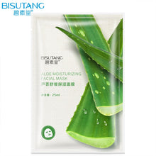 Load image into Gallery viewer, Fresh Orange Aloe Rice Pomegranate Bamboo Rose Green Tea Honey Moisturizing Mask Oil-control Whitening Wrapped Mask
