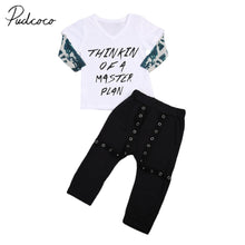 Load image into Gallery viewer, 0M-24M Baby Clothes Newborn T-shirt Infant Tops+Long Pants Toddler 2pcs Set Outfits Boy Clothes
