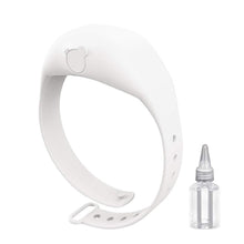Load image into Gallery viewer, 1 Set Adjustable Wash Hand Gel Dispenser Portable Bracelet Pumps Wristband Hand Soap Dispenser With Refillable Beak Bottle
