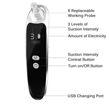 Load image into Gallery viewer, 1Pcs Electric blackhead remover Nose Face Blackhead Acne Vacuum Cleaner Pore Skin Care Tools Deep Cleansing Suction Machine
