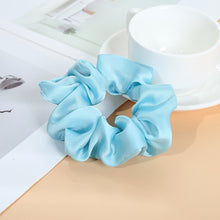 Load image into Gallery viewer, Chiffon Silk Elastic Hair Bands for Women Girls Colorful Scrunchies Hair Ring Head Hoop Ponytail Holder Fashion Hair Accessories
