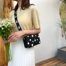 Load image into Gallery viewer, Small Fresh PU Leather Shoulder Bags Women Girls Floral Printed Crossbody Bags Classic Elegant Crossbody Shoulder Bag
