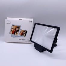 Load image into Gallery viewer, CASEIER 3D Screen Amplifier Mobile Phone Screen Video Magnifier For Cell Phone Smartphone Enlarged Screen Phone Stand Bracket
