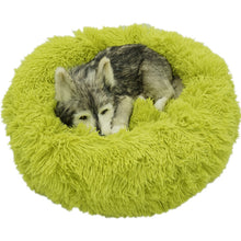 Load image into Gallery viewer, Round Plush Cat Bed For Cats House Pet Bed for Cat Bed basket Animals products sofa Long Dog Bed Cushion Mat For Pets Petshop
