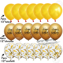 Load image into Gallery viewer, 20pcs 12Inch Rose Gold Balloons Confetti Chrome Balloon Birthday Party Decors Wedding Decorations New Year Decor Globos Metallic
