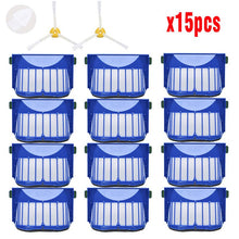 Load image into Gallery viewer, Compatible with iRobot Roomba 600 Series Bristle&amp;Flexible Beater Brush 3-Armed Brush Aero Vac Filters kit spare parts clean kits
