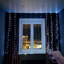 Load image into Gallery viewer, 3M LED Christmas Fairy String Lights Remote Control USB New Year Garland Curtain Lamp Holiday Decoration For Home Bedroom Window
