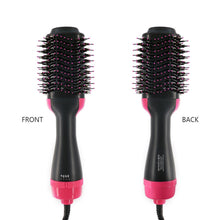 Load image into Gallery viewer, Lisapro Dropshipping 2 IN 1 One Step Hair Dryer Hot Air Brush Hair Straightener Comb Curling  brush hair styling tools
