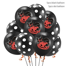 Load image into Gallery viewer, Scary Halloween Pumpkin Ghost Spider Confetti Balloon Latex Happy Halloween Decoration Kids Air Baloons Birthday Party Supplies
