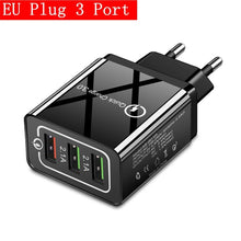 Load image into Gallery viewer, Lovebay 48W Quick Charger 3.0 USB Charger For iphone Samsung  Tablet EU US Plug Wall Mobile Phone Charger Adapter Fast Charging
