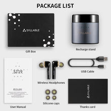 Load image into Gallery viewer, Original SYLLABLE S119 bluetooth V5.0 bass earphones wireless headset noise reduction SYLLABLE S119 Volume control earbuds
