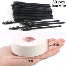 Load image into Gallery viewer, Eyelash Extension Disposable Eyebrow brush Mascara Wand Applicator Spoolers Eye Lashes Cosmetic Brushes Set makeup tools
