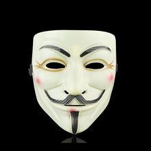Load image into Gallery viewer, Movie Cosplay V for Vendetta Hacker Mask Anonymous Guy Fawkes Halloween Christmas Party Gift for Adult Kids Film Theme Mask
