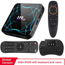 Load image into Gallery viewer, Android 9.0 TV BOX Amlogic S905X3  8K H.265 Media Player 3D Video  2.4G&amp;5.8G wifi 4GB RAM 32GB 64GB Set Top Box

