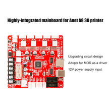 Load image into Gallery viewer, Anet A1284-Base V1.7 Base Control Board Mother Board Mainboard for Anet A2 A6 A8 DIY Self Assembly 3D Desktop Printer RepRap i3
