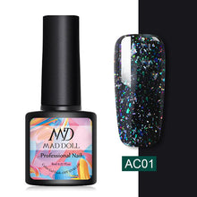 Load image into Gallery viewer, MAD DOLL 8ml 60 Colors Gel Nail Polish  Nail Color Nail Gel varnish Soak Off UV Gel Varnish Base Coat No Wipe Top Coat
