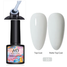 Load image into Gallery viewer, MAD DOLL 8ml 60 Colors Gel Nail Polish  Nail Color Nail Gel varnish Soak Off UV Gel Varnish Base Coat No Wipe Top Coat
