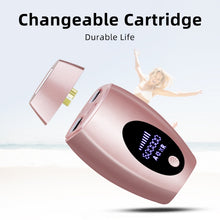 Load image into Gallery viewer, Ipl Hair Removal 600000 Flash Professional Ipl Hair Removal Home Use Epilator LCD Pulsed Light Mini Portable Laser Hair Removal
