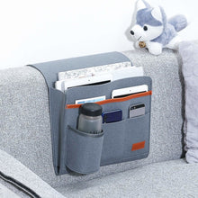 Load image into Gallery viewer, Bedside Storage Organizer Hanging Caddy Bed Holder Pockets Bed Pocket Sofa Organizer Pockets Book Felt Bed Holder Pockets

