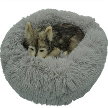 Load image into Gallery viewer, Round Plush Cat Bed For Cats House Pet Bed for Cat Bed basket Animals products sofa Long Dog Bed Cushion Mat For Pets Petshop

