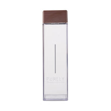 Load image into Gallery viewer, 450ml Fruit Juice Infuser Water Bottle BPA Free Plastic Square Transparent Heat Resistant Sport Travel Camping Drink Bottle
