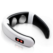 Load image into Gallery viewer, Electric Neck Massager &amp; Pulse Back 6 Modes Power Control Far Infrared Heating Pain Relief Tool Health Care Relaxation Machine
