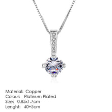 Load image into Gallery viewer, Aesthetic Charm Pendant Necklaces For Women Shine Zircon Choker Collar Chain On The Neck Jewellry Wedding Fashion Jewelry N426
