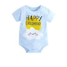 Load image into Gallery viewer, Baby Girls Boys Bodysuits For Infants Newborn Babies Clothes Bebe Summer Children Climb 100% Cotton Clothing Jumpsuit Triangle
