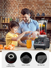 Load image into Gallery viewer, 3HP 2200W Heavy Duty Commercial Grade Automatic Timer Blender Mixer Juicer Fruit Food Processor Ice Smoothies BPA Free 2L Jar
