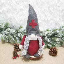 Load image into Gallery viewer, 2020 new Christmas decorations doctors and nurses faceless dolls Christmas elves decoration gifts Christmas dolls
