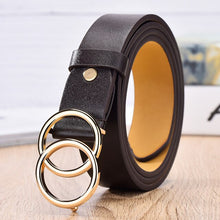 Load image into Gallery viewer, JIFANPAUL New sweetheart buckle with adjustable ladies luxury brand cute Heart-shaped thin belt high quality punk fashion belts
