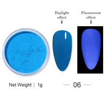 Load image into Gallery viewer, 1Box Sugar Nail Powder Glitter Nail Dust Powder Laser Gradient Nail Pigment Coloful Glitter Nail Art Decoration Accessories
