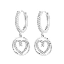 Load image into Gallery viewer, fashion cubic zircon Cute Butterfly Earrings Personality Butterfly hoop Earrings For Women Girls Korean Jewelery 2020
