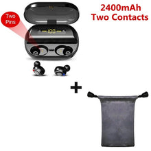 Load image into Gallery viewer, V11 TWS 5.0 Bluetooth Headphones 9D Stereo Wireless earphones IPX7 Waterproof headsets Sport earburd 4000mAh case Power Bank V12
