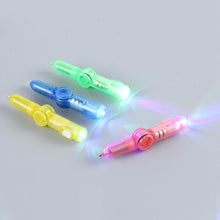 Load image into Gallery viewer, Interesting toy Fingertip Rotating spinner Gyro toy Pen Led Luminous  Gyro Pen Office ADHD EDC Anti Stress kinetic desk toy
