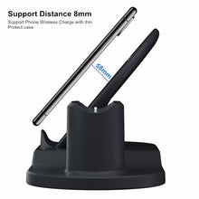 Load image into Gallery viewer, 3 in 1 10W Fast Wireless Charger Dock Station Fast Charging For iPhone XR XS Max 8 for Apple Watch 3 4 5 For AirPods For Samsung
