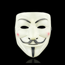 Load image into Gallery viewer, Movie Cosplay V for Vendetta Hacker Mask Anonymous Guy Fawkes Halloween Christmas Party Gift for Adult Kids Film Theme Mask

