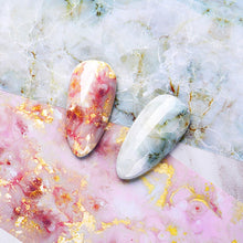 Load image into Gallery viewer, 100/50x4cm Nail Foils Marble Series Pink Blue Foils Paper Nail Art Transfer Sticker Slide Nail Art Decal Nails Accessories 1 Box
