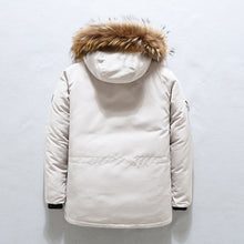 Load image into Gallery viewer, 90%Down Jackets Men Winter Jacket Men Fashion Thick Warm Parkas Fur White Duck Down Coats Casual Man Waterproof Down Jackets 165
