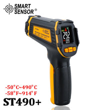 Load image into Gallery viewer, Digital Non Contact Infrared Thermometer IR Aquarium Color LCD Display Laser Gun Pyrometer High Accuracy Temperature Tester
