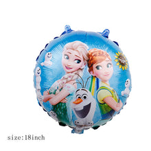 Load image into Gallery viewer, 1pc Frozen Olaf Foil Balloons Birthday Party Decorations kids Olaf Foil Balloon Cartoon Cute Snowman For Kids Birthday party toy

