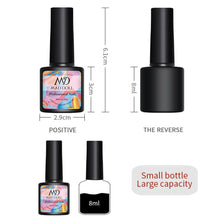 Load image into Gallery viewer, MAD DOLL 8ml 60 Colors Gel Nail Polish  Nail Color Nail Gel varnish Soak Off UV Gel Varnish Base Coat No Wipe Top Coat
