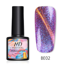 Load image into Gallery viewer, MAD DOLL 8ml 60 Colors Gel Nail Polish  Nail Color Nail Gel varnish Soak Off UV Gel Varnish Base Coat No Wipe Top Coat
