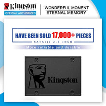 Load image into Gallery viewer, Kingston A400 SSD Internal Solid State Drive 120GB 240GB 480GB 2.5 inch SATA III HDD Hard Disk HD Notebook PC 960GB 500GB 1TB gb
