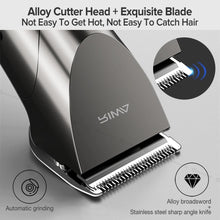 Load image into Gallery viewer, Riwa Hair Clipper Personal Electric Trimmer LED Screen Washable Rechargeable Strong Power Steel Cutter Head
