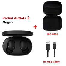 Load image into Gallery viewer, Xiaomi Redmi Airdots 2 TWS Bluetooth Headset BT 5.0 Stereo Wireless Noise Cancelling Headphone Microphone Hands-Free AI Control

